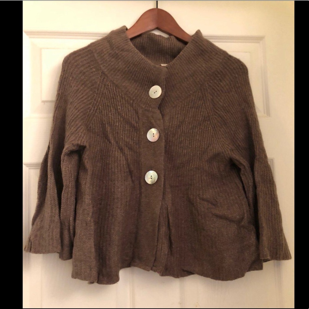 Knit Poncho Jacket bought in Japan